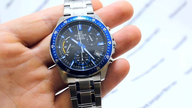 Часы Casio Edifice EFV-540D-1A2 - видео обзор от PresidentWatches.Ru