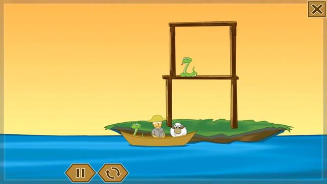 River Crossing IQ Logic 20 Answer смотреть онлайн