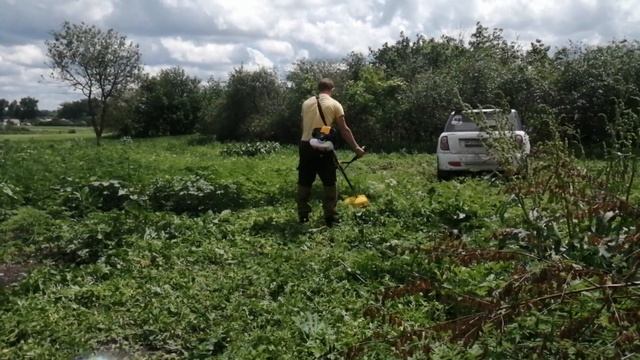 как собирали и опробовали мотоблок и мотокосу PARTNER смотреть онлайн