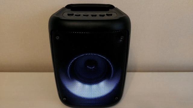 Колонка Perfeo DISCO RING 3 - тест музыки в стиле рок смотреть онлайн