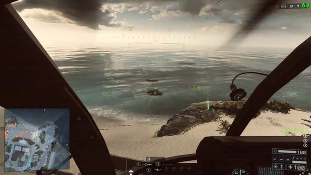 Battlefield 4 Playing with Scout Heli at TEST RANGE 1 of 3 смотреть онлайн