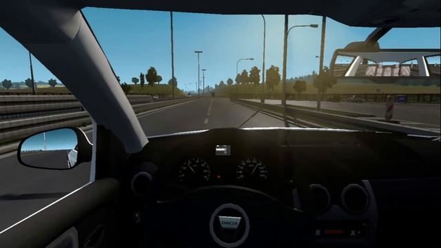 EURO TRUCK SIMULATOR 2 DACİA SANDERO MODU смотреть онлайн
