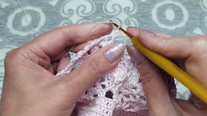 Детское платье крючком.Подробный МК.Часть ½.