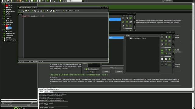 Game Maker Studio - Написание кодов - Урок 1: Переменные. смотреть онлайн