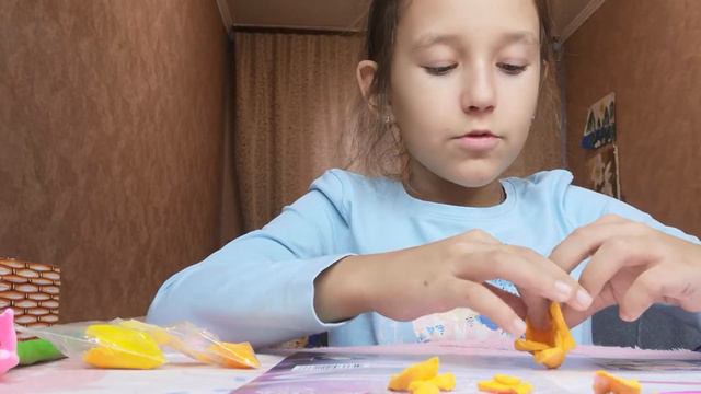 Лепим из пластилина тюльпан смотреть онлайн