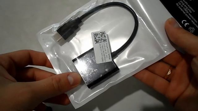 Unboxing - Активный конвертер (переходник) с VGA на HDMI. Mosunx. Чёрный. смотреть онлайн