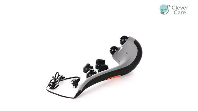 Массажер с двумя головками CleverCare JF-MS06 черный смотреть онлайн