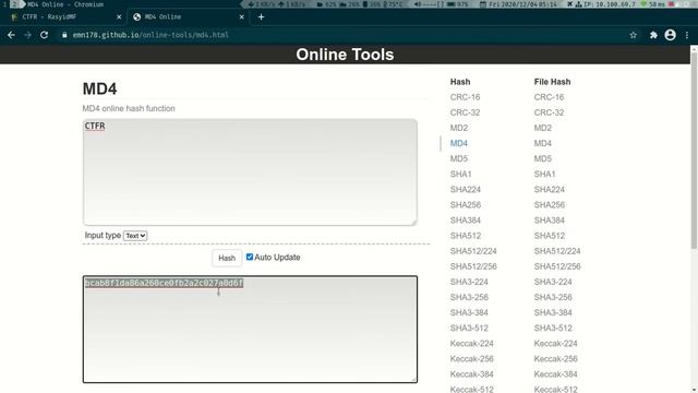 #26 WRITEUP CRYPTOGRAPHY CTFR - RasyidMF : MD4 смотреть онлайн