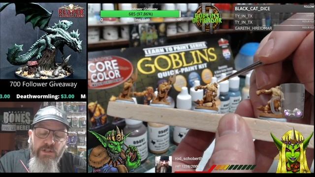 Reaper Miniatures, Painting Goblins using the Quick paint Kit смотреть онлайн