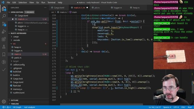 Rusty Keyboard (003) - Logging, heap, and HID class in USB смотреть онлайн