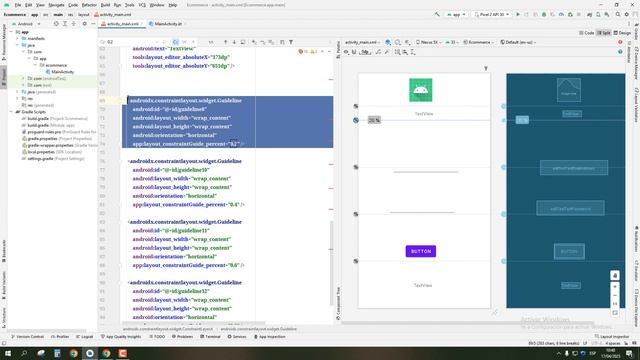 Login con Constraint Layout - Android Studio Kotlin / Java смотреть онлайн