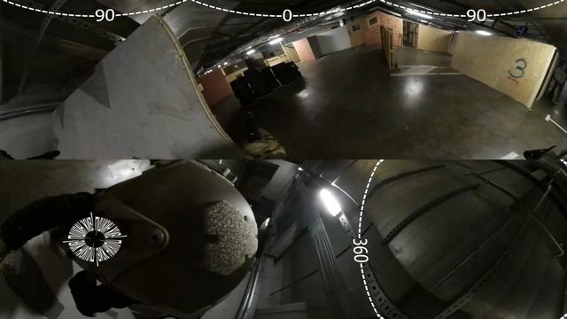 "День вторички, CQB, Клуб «Партизан»" (Видео 360, VR Video 360) смотреть онлайн