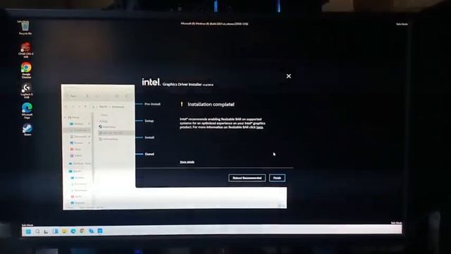 drivers intel arc a750 no signal detected(savemode install ) смотреть онлайн