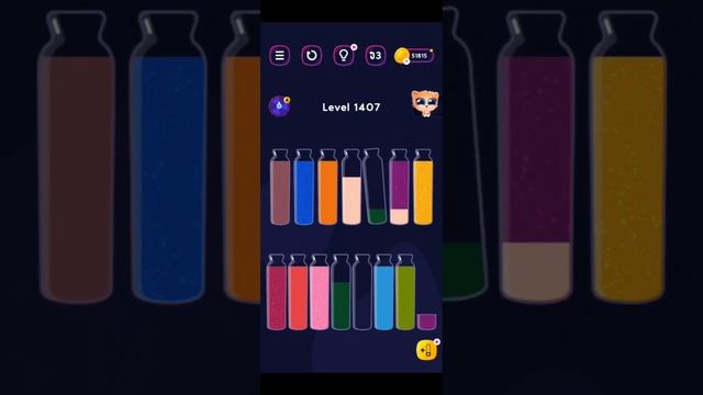 Get Color Water Sort Puzzle Level 1406 To Level 1410