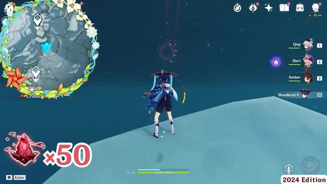 ?БАГРОВЫЙ АГАТ?Драконий Хребет на 100%?Маршрут сбора  Багрового Агата?Мондштадт 100%?Геншин?Genshin