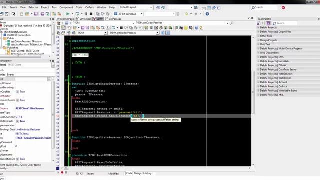 Android com Delphi - json - WebService Visual Studio смотреть онлайн