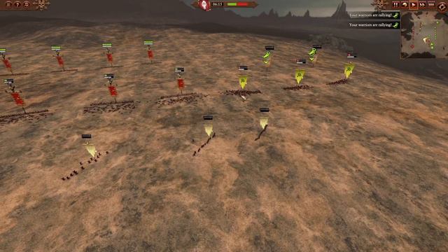 Бессмертные vs Избранные Нургла (тяжелое оружие): Total War Warhammer 3. тесты юнитов v 3.0.0 смотреть онлайн