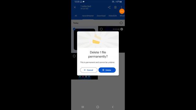 Google Files Couldn't Delete Files Something is Wrong With The File Problem Solve смотреть онлайн