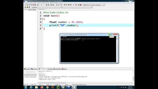 float and double data type in c | Lecture 10 in hindi смотреть онлайн