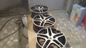 восстановление литых дисков покраска матовым и глянцевым лаком.