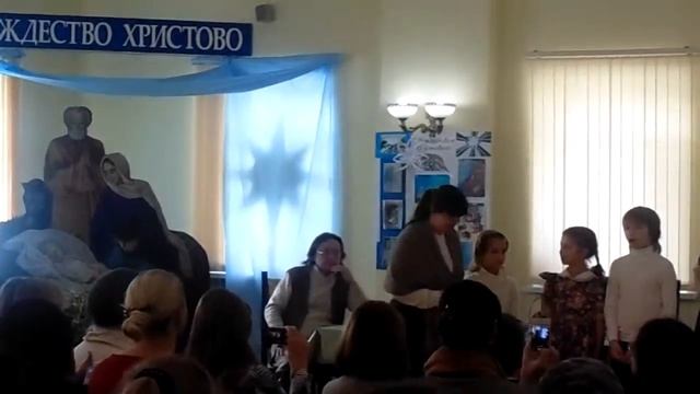 Рождественский утренник в Духовно-просветительском центре Ростовского собора 2014г смотреть онлайн