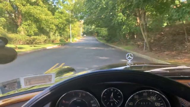 Driving My 1973 Mercedes 280 SE