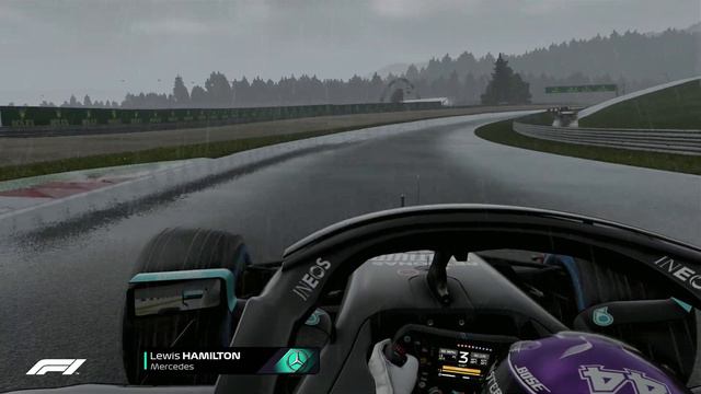 Formula 1 Game | ?? Lewis Hamilton F1 2020 Black Mercedes Pole @ Austria! | F1 2020 Livery Mod! смотреть онлайн