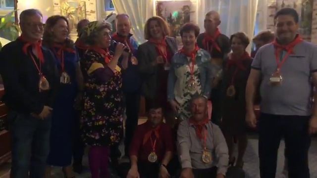 Встреча выпускников в Зеленограде. Ведущая Светлана. смотреть онлайн