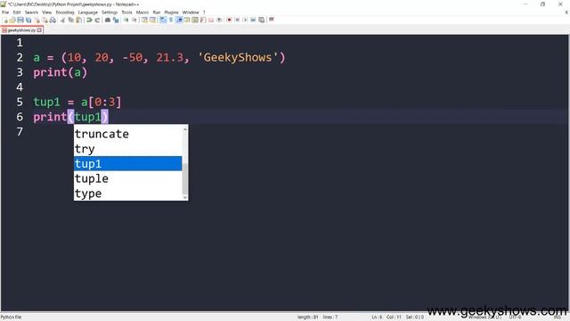 Deleting Tuple in Python (Hindi) смотреть онлайн