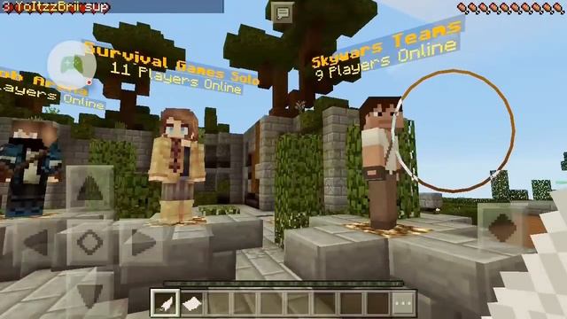 Как зайти на сервер в Minecraft PE на версии 0.16.0 смотреть онлайн