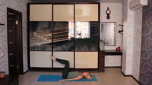 подъём согнутых ног лежа смотреть онлайн