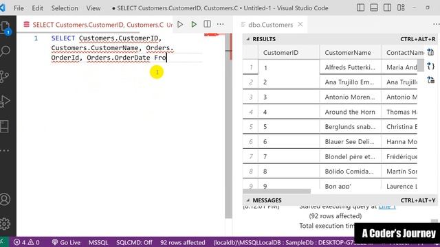 SQL Tutorial - Episode 20 - JOINs смотреть онлайн