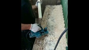 Как легко и быстро выстругать черенок для путейского молотка