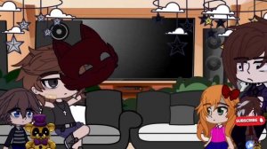 Past Aftons react to future || FNaF || C.C/ Evan afton||??/??