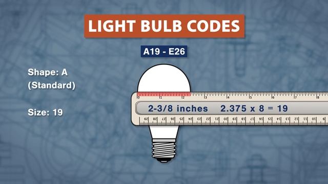 Standard Light Bulb - Size & Codes | Spec. Sense смотреть онлайн