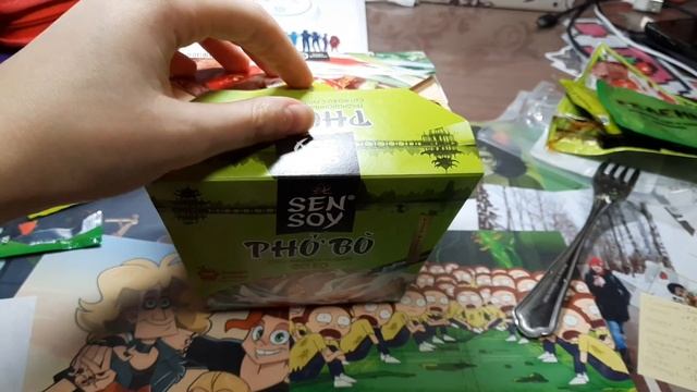 Хавч-Обзор на суп с рисовой лапшой.