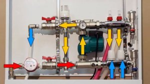 Как работает смесительный узел с коллекторной группой