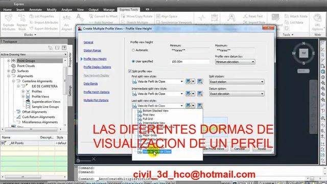 AUTOCAD CIVIL 30 2011. смотреть онлайн