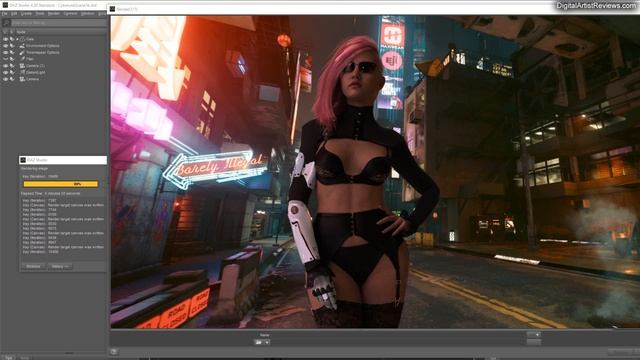 How To Blend Cyberpunk 2077 Game Screenshots With DAZ Studio 3D Characters смотреть онлайн