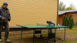 Всепогодный ТЕННИСНЫЙ СТОЛ для дачи.