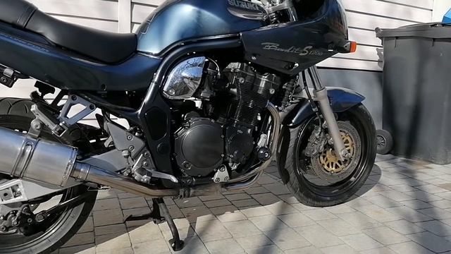 Suzuki Bandit 1200 S Leo Vince Exhaust. смотреть онлайн
