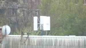 Самодельный вертикальный ветрогенератор