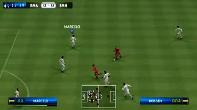 PES 2012 PSP Real Madrid - FC Bayern смотреть онлайн