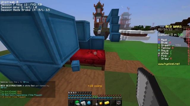 Which Client is BEST in Minecraft Bedwars? (ULTIMATE TEST) смотреть онлайн