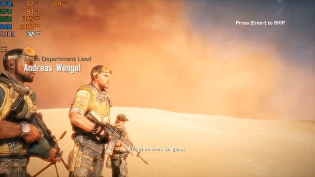 Spec Ops: The Line Gameplay - Intel HD 630 - Core i3 7100 смотреть онлайн
