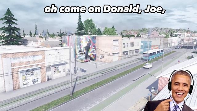 Joe Biden & Friends Fixing Traffic & Making Money in Cities Skylines смотреть онлайн