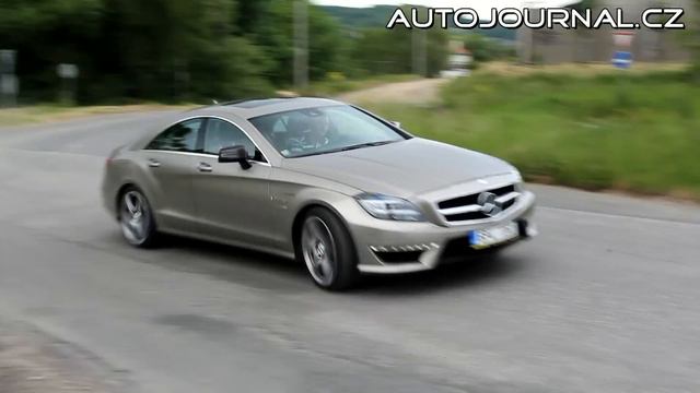 Mercedes-Benz CLS 63 AMG PURE CAR SOUND and DRIFTED смотреть онлайн