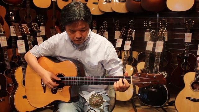 SUGITA KENJI Carrera DS Brazilian Rosewood Demo - Player 古川忠義 смотреть онлайн