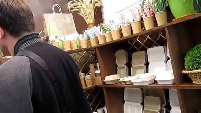 Одноразовая биоралагаемая эко посуда