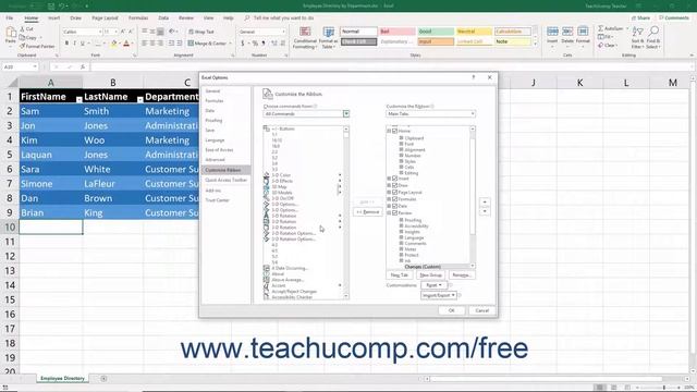 Excel 2019 & 365 Tutorial Adding Shared Workbook Buttons in Excel Microsoft Training смотреть онлайн